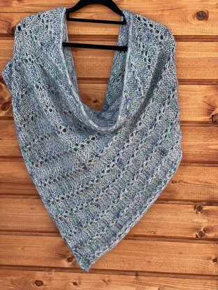 Unchained melody shawl