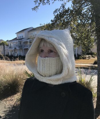 Alpine Frost Hoodie Cowl