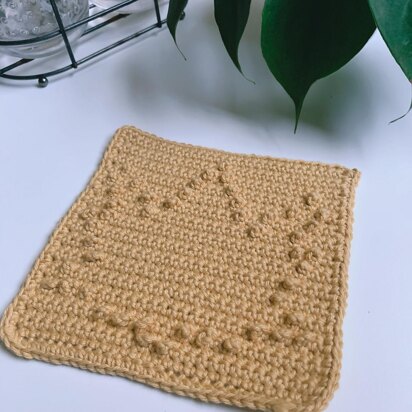 The Autumn Maple Leaf Dishcloth