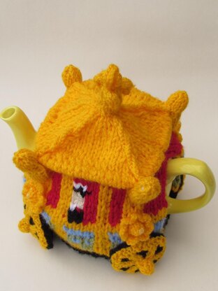 The Queens Golden Coach Tea Cosy