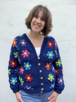 Flower Power Cardigan