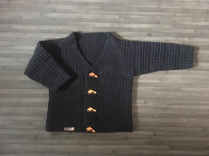 Aaron Baby Cardigan and Hat Set