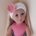 White Headband for Doll