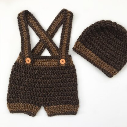 Baby Basics - Pants, Overalls & Beanie Pattern