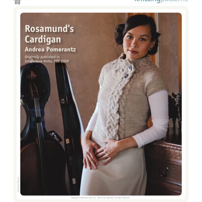 Rosamund's Cardigan in Tahki Rio - Downloadable PDF