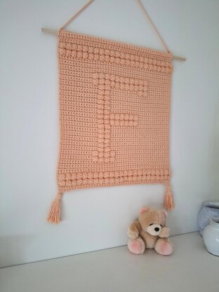 Letter F Wallhanging