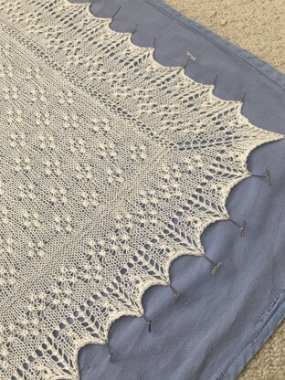 Celestina square shawl