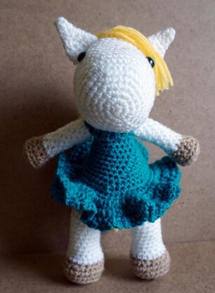 Crochet Pattern for Baby Pony Flaty!