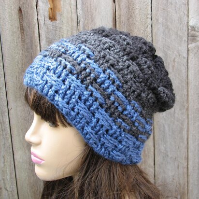 Crochet men's hat