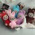 Smiling Bunny, Labubu Crochet