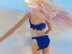 Two piece swimsuit for Barbie