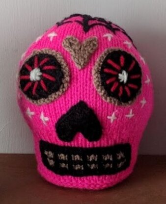 Pink Sugar Candy Skull - Day of the Dead - Mexican