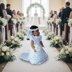 Wedding Doll Dress for 18inch doll