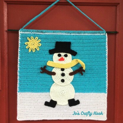 Snowman Wall Hanging