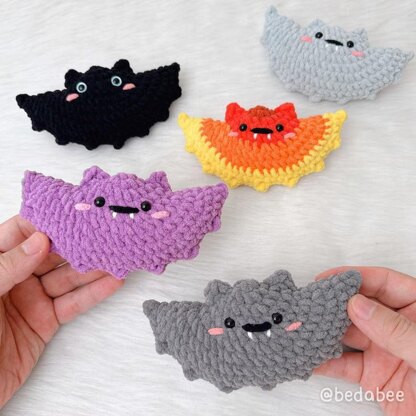 No-sew Little Bat Plushies