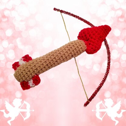 Cupid's Arrow Baby Rattle