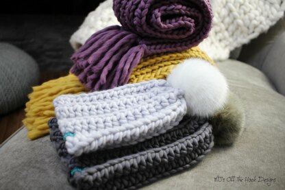 Simply Chill Hat and Scarf Set