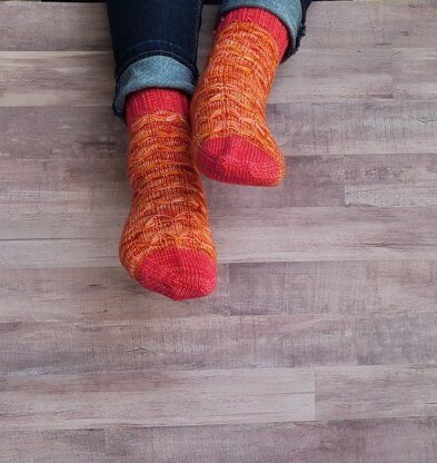 Pine Needle Socks