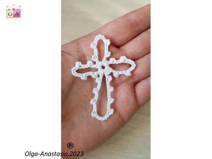 Small crochet cross 2