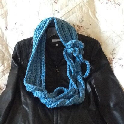 Blue Lagoon Chunky Scarf