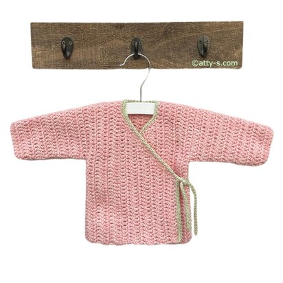 Sumi Baby Kimono Cardi