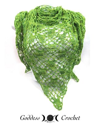 Spring Dew Shawl