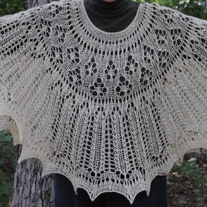 Not-so-Plain-Jane shawl - knitting pattern