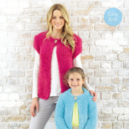 Short and Long Sleeved Cardigans in Sirdar Touch - 7920 - Downloadable PDF