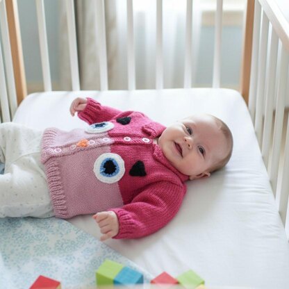 215- Owl Jackets Knitting Pattern #215