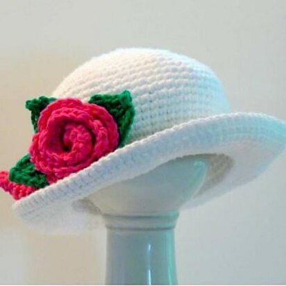 Rose Sun Hat