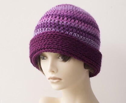 Turned Brim Beanie