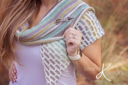 Brick and Mortar Shawl Knit