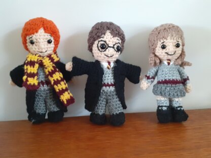 Harry, Ron and Hermione