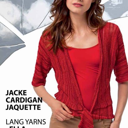 Cardigan in Lang Yarns Ella