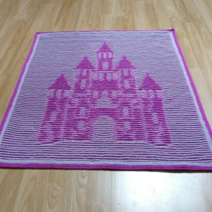 Fairy Castle Illusion Baby Blanket