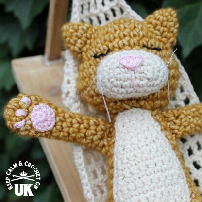 Relaxing Ralph Cat Amigurumi