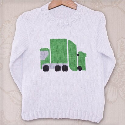 Bin Lorry Chart & Childrens Sweater