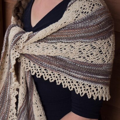 Bears Ears Shawl - knitting pattern