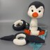 Penguin stacking toy