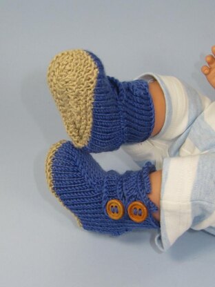 Baby 2 Strap Boots (Booties)