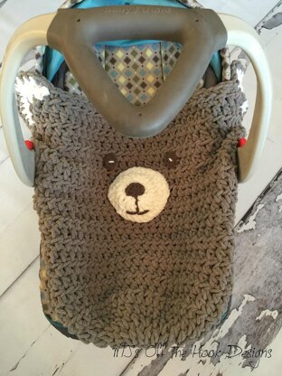 Teddy Bear Car Seat Cozy