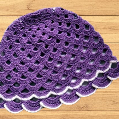 Crochet Puple Hat