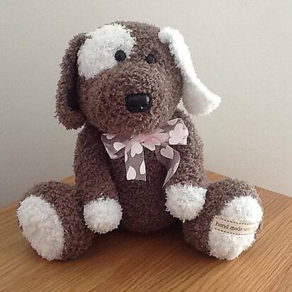 Patch the Puppy - knitting pattern