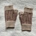 Hearthstripe Fingerless Mitts