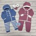 Caoimhe Hooded coat, pants & Booties 3-6mths