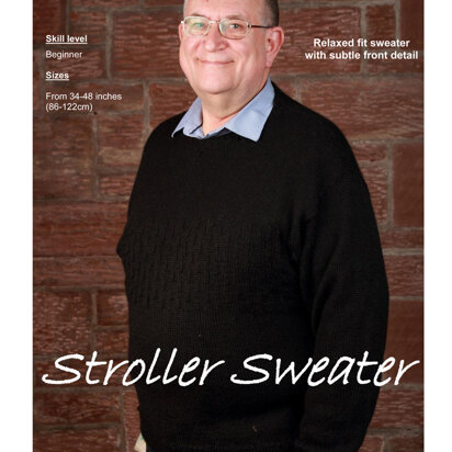 Stroller Sweater in UK Alpaca Super Fine DK (Downloadable PDF)