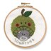 DMC Me To You - Tatty Teddy & Tiny Tatty Teddy - Apple Beanie (with 5" hoop) - 12.5cm