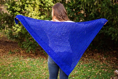 Twelve-Bar Blues Shawl