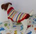 Dog Chunky Stripe Button Up Coat