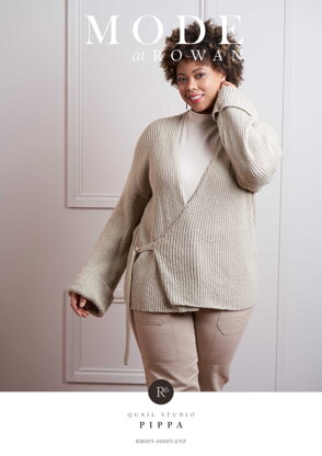 Pippa Cardigan in Rowan Alpaca Soft DK - Downloadable PDF